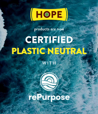 Hope Foods Plastic Neutral Instagram Announcement