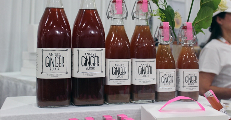 Ginger spices up beverages at Summer Fancy Food Show
