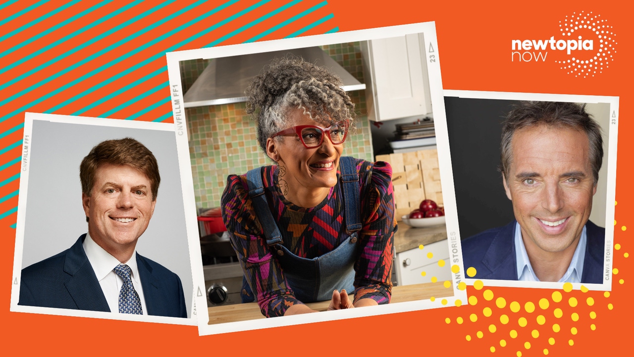 3 can’t-miss keynotes at Newtopia Now: Lee Wright, Carla Hall and Dan Buettner
