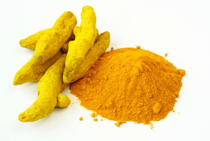 5 curcumin supplements in 5 different delivery formats