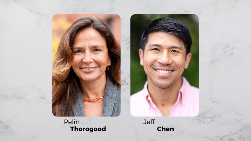 Pelin Thorogood and Dr. Jeff Chen, M.D., are co-founders of Radicle Science, 