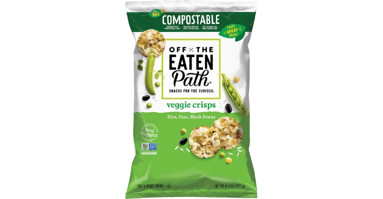 off the eaten path compostable bag cpg snack