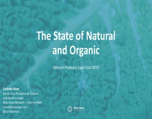 Expo East 2019 State of Natural and Organic Slides