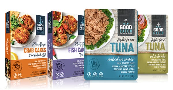 7 natural food brands celebrities put their money in Good Catch alternative seafood
