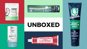 Unboxed natural dental products