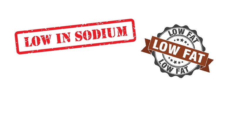 The problem with low-fat, low-sugar and low-salt claims