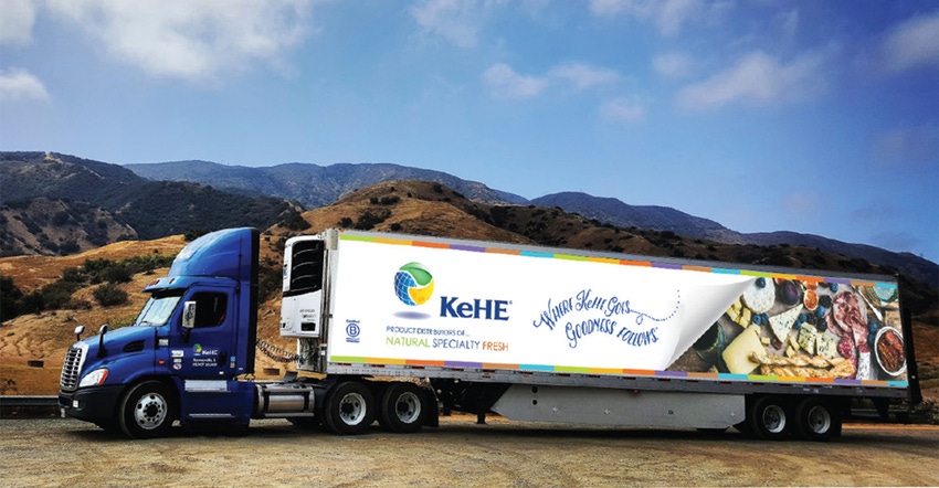 National food distributor KeHE has earned the Cold Carrier Certification, the first certification of its kind focused on exce