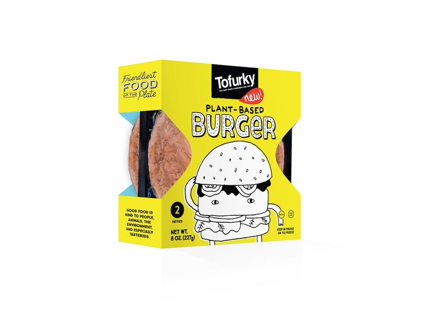 Tofurky plant-based burger