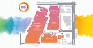 New Hope Network | Natural Products Expo West 2023 campus map Anaheim 