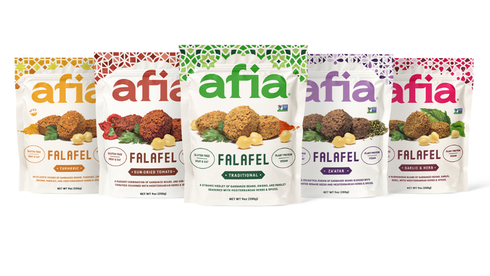 Afia Falafel frozen foods come in several different flavors. Credit: Afia Foods