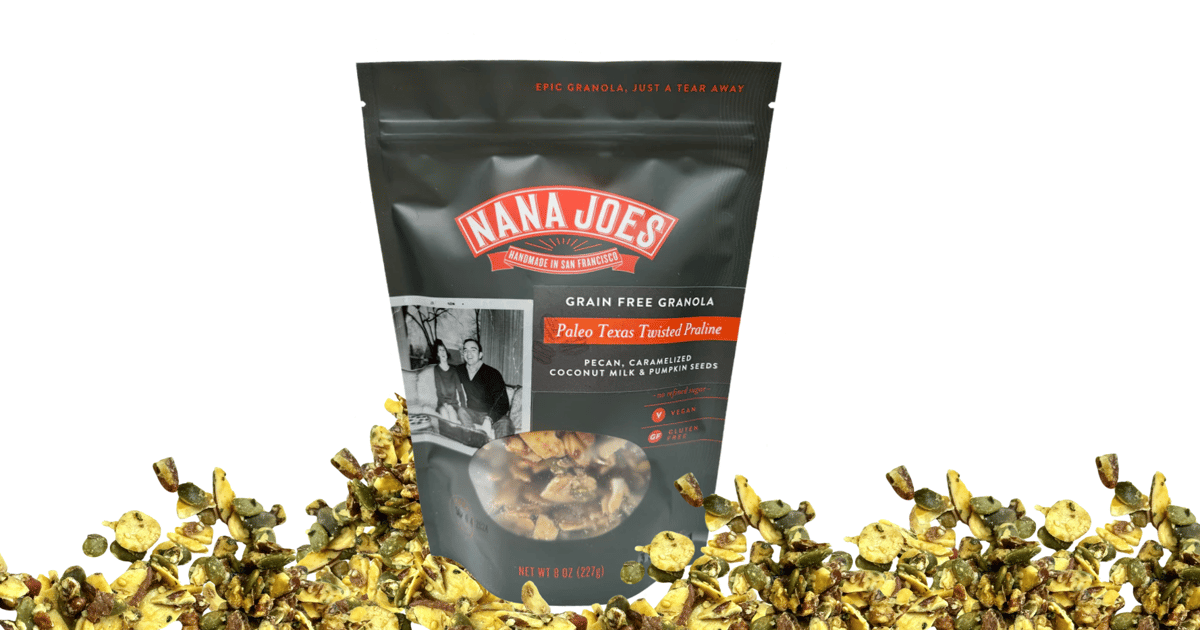 Nana Joes Granola, a NEXTY Award finalist from a pastry chef who
