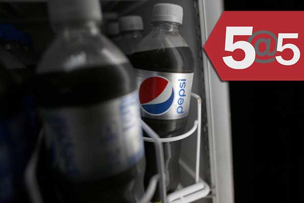 5@5: Diet Pepsi ditches aspartame | Instacart steps up price transparency