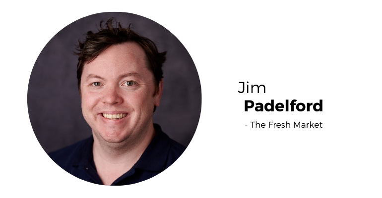 Jim Padelford, manager of dairy and frozen at The Fresh Market, podcast