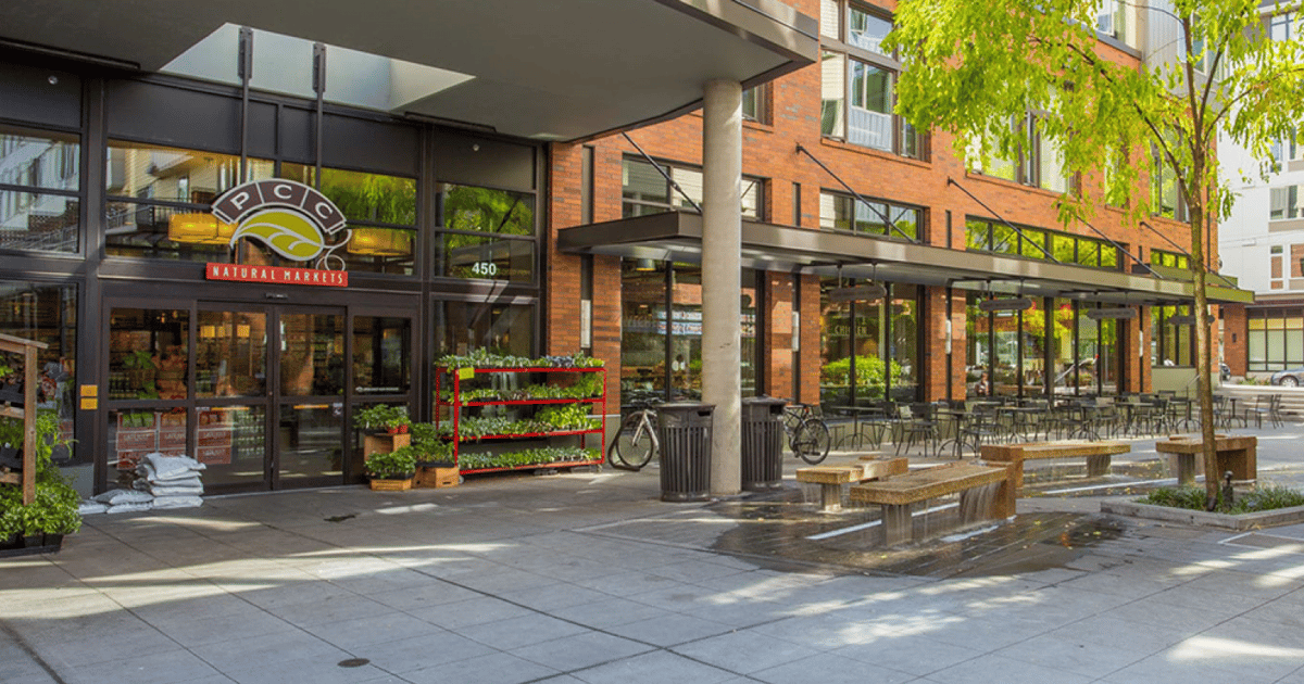 Community Market Building PCC Community Markets is committed to green building