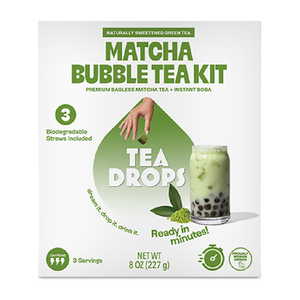Tea Drops Matcha Bubble Tea Kit