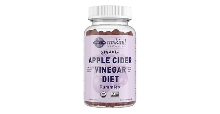 Garden of Life mykind Organic Apple Cider Vinegar Diet Gummies
