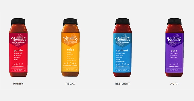 natalie's holistic juice line functional immune beverage