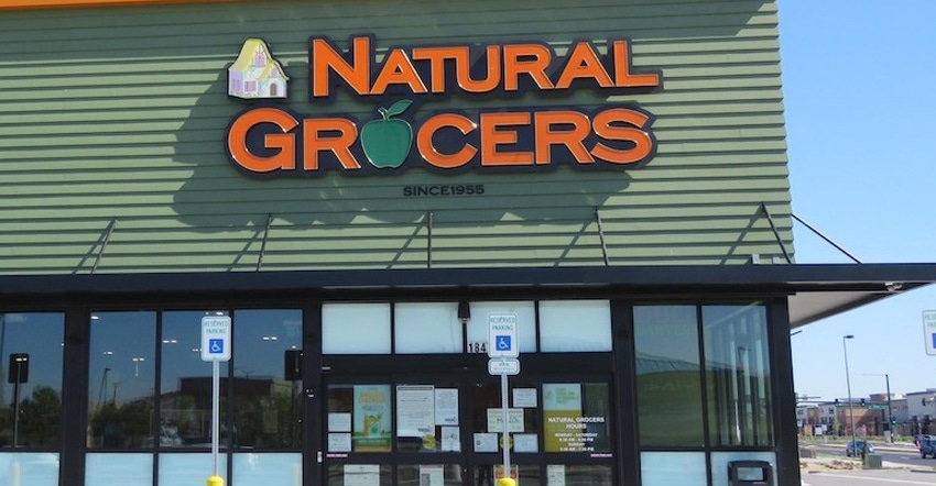 Natural Grocers store banner