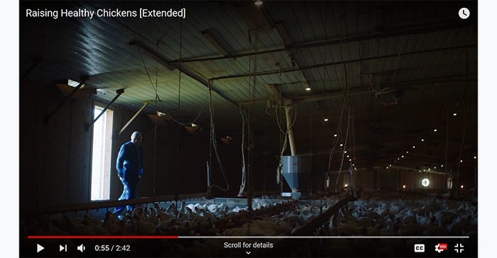 Advocates ask FTC to investigate Tyson Foods' claims Screenshot from Tyson's YouTube page