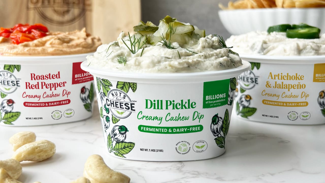 Nuts for Cheese wins NEXTY for new vegan dip