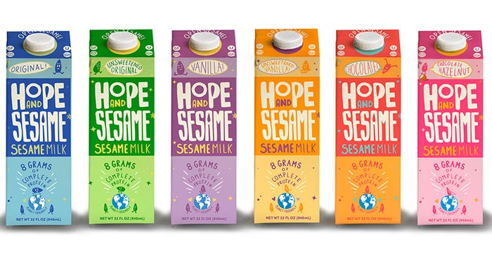 Planting Hope Company Hope and Sesame Milk