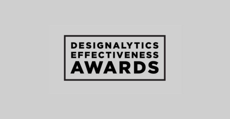 designanalytics effectiveness awards logo