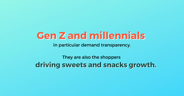  3 trends cleaning up sweets and snacks