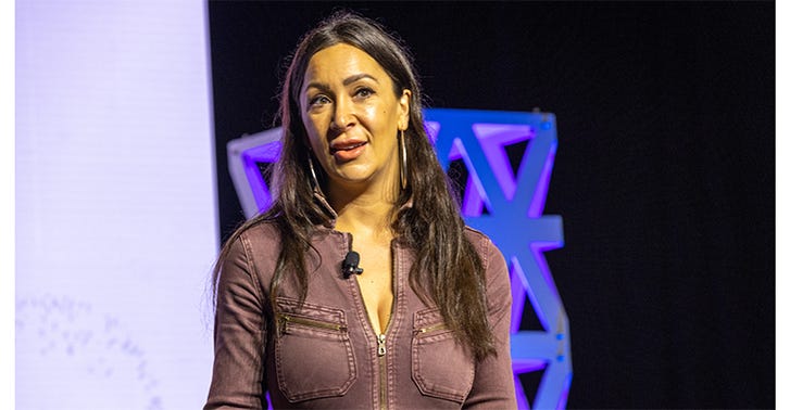 Jennifer Stojkovic, an author, brand founder and vegan, says women older than 55 are becoming vegan to avoid diet-related health issues. Jennifer Stojkovic, an author, brand founder and vegan, says women older than 55 are becoming vegan to avoid diet-related health issues.