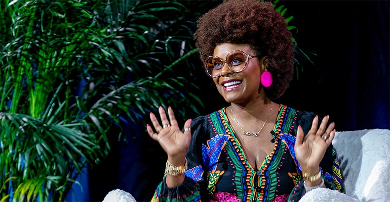 Tabitha Brown | Plant-based joy, from a vegan Black woman who dreams of crab legs