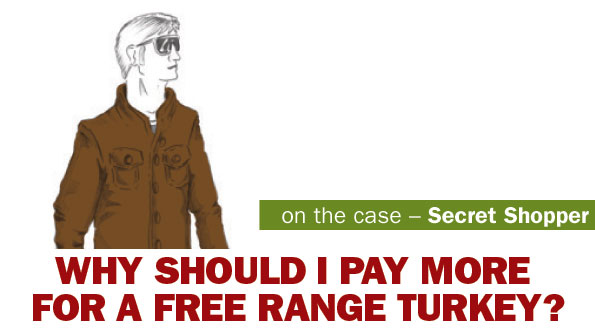 NFM Secret Shopper: Why should I pay more for a free-range turkey?