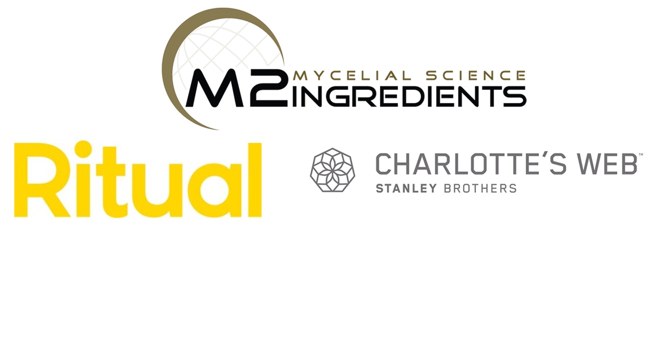 Ritual, Charlotte's Web and M2 Ingredients logos