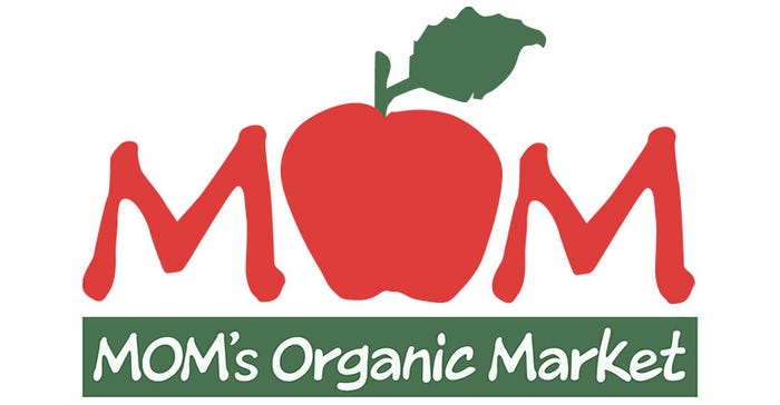 Mom's Organic Market logo