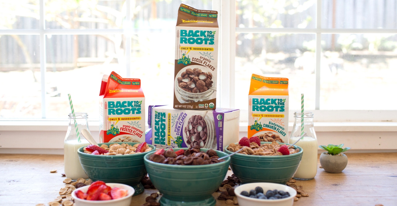 Back To The Roots and Nature’s Path team up to expand organic cereal line