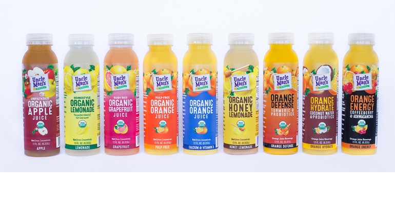 Dean Foods buys Uncle Matt's Organic juice company