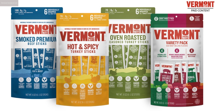 Smokin’ snacks: Vermont Smoke & Cure unveils new smoked meat & poultry sticks at 2024 Expo West 