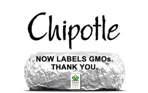 Chipotle now labeling GMO ingredients