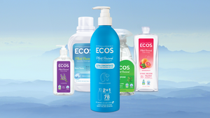 ECOS detergent provides an award-winning clean without toxins