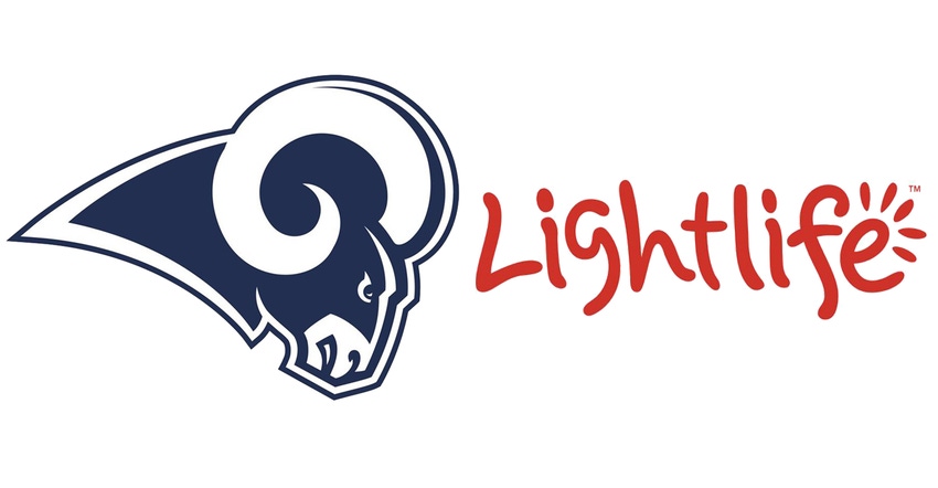 Lightlife plant-based burger is first meat alternative to partner with National Football League team L.A. Rams