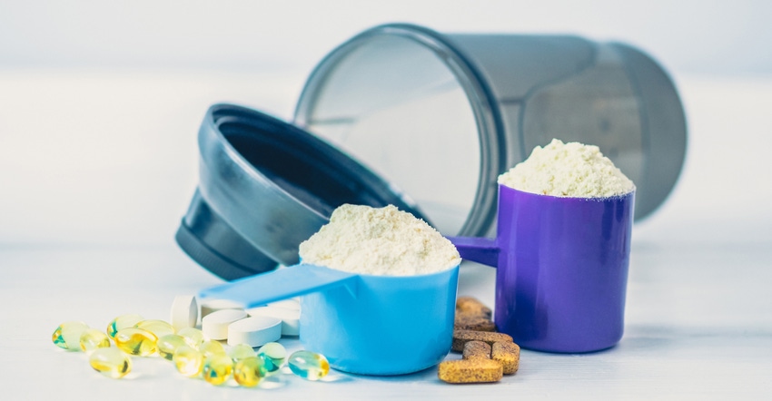dietary supplements include tablets, capsules and powders