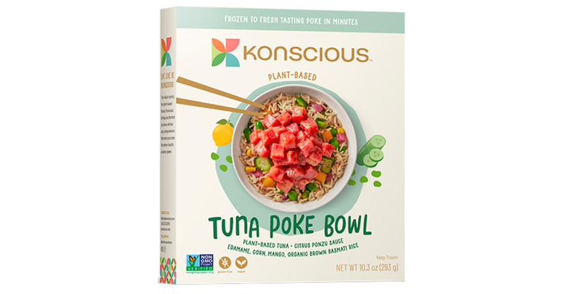 Konscious Plant-Based Tuna Poke Bowl