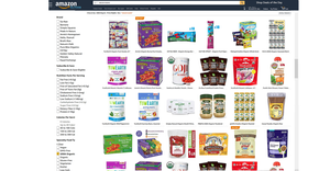 Amazon natural foods illustrated screenshot