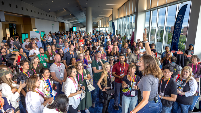 Networking fun at the Opening Reception Networking fun at the Opening Reception