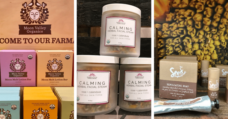 Organic beauty companies at Natural Products Expo West