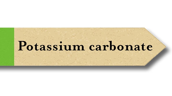 Is potassium carbonate natural?