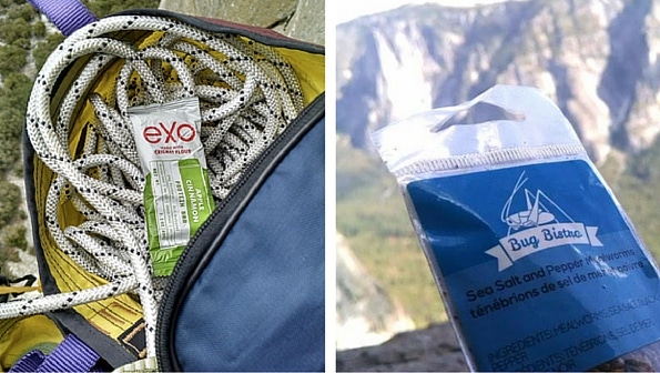 This climber ate only insect protein foods for two weeks