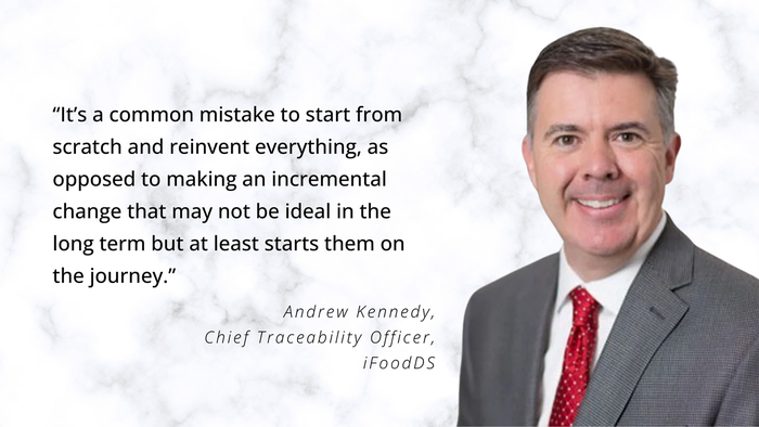 “It’s a common mistake to start from scratch and reinvent everything, as opposed to making an incremental change that may not be ideal in the long term but at least starts them on the journey, “It’s a common mistake to start from scratch and reinvent everything, as opposed to making an incremental change that may not be ideal in the long term but at least starts them on the journey,