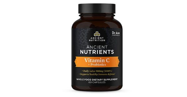 Ancient Nutrients Vitamin C + Probiotics Capsules | Vitamins get a pandemic makeover