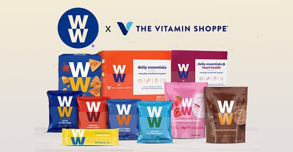 WW (aka Weight Watchers) offers new supplements only at The Vitamin Shoppe. 