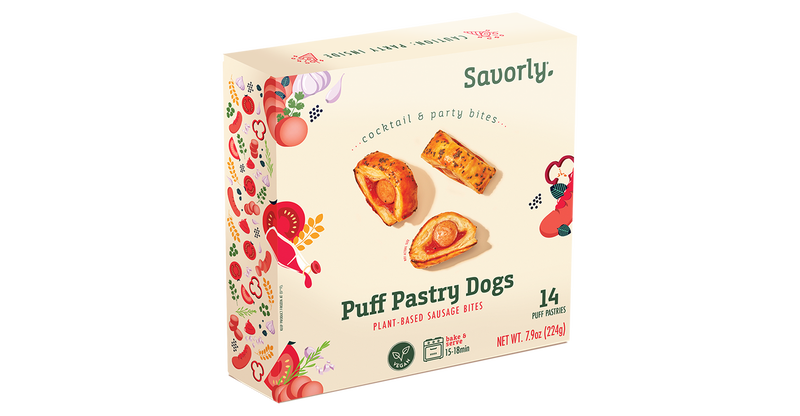 Savorly Puff Pastry Dogs 