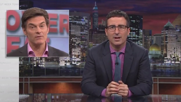 The doctor and the comedian: John Oliver savages Dr. Oz and DSHEA (VIDEO)